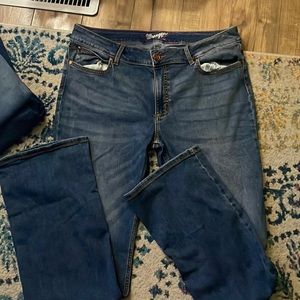 Wrangler Bootcut Jeans Size 17 x 34